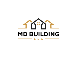 MD Building LLC logo design by pencilhand