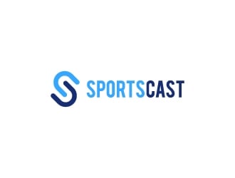 SportsCast Logo Design