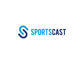 SportsCast logo design by Creativeminds