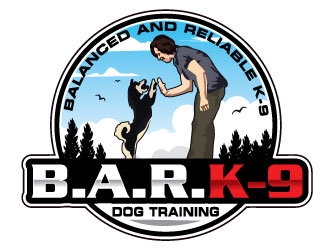 Balanced and Reliable K-9     (B.A.R.K-9) logo design by Suvendu