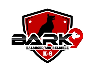 Balanced and Reliable K-9     (B.A.R.K-9) logo design by MarkindDesign