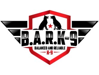 Balanced and Reliable K-9     (B.A.R.K-9) logo design by usef44