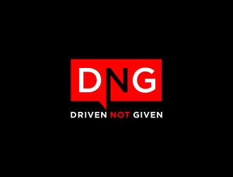 DNG Driven Not Given  logo design by N3V4
