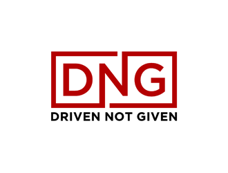 DNG Driven Not Given  logo design by alby