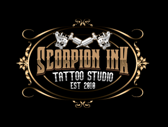 Scorpion Ink Tattoo Studio logo design by axel182