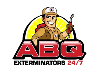 ABQ EXTERMINATORS 24/7 logo design by jaize