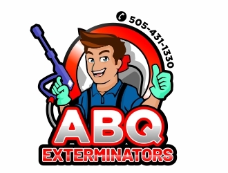 ABQ EXTERMINATORS 24/7 logo design by madjuberkarya