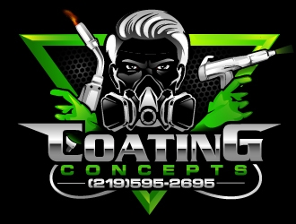 Coating Concepts logo design by Suvendu