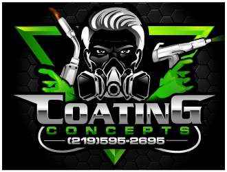Coating Concepts logo design by Suvendu