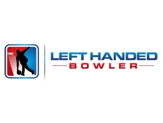 Left Handed Bowler logo design by usef44