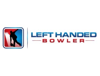 Left Handed Bowler logo design by usef44