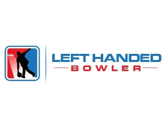 Left Handed Bowler logo design by usef44
