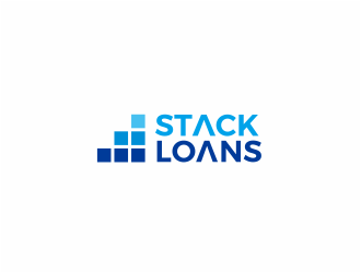 Stack Loans logo design by kimora