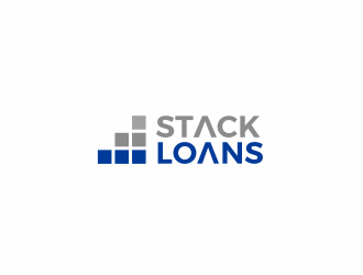 Stack Loans logo design by kimora