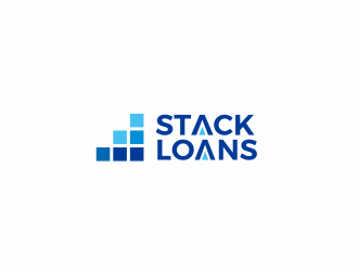 Stack Loans logo design by kimora