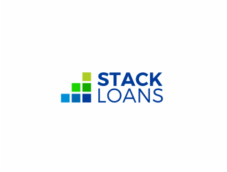 Stack Loans logo design by kimora