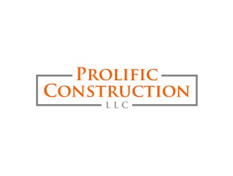 Prolific Construction LLC logo design by GemahRipah