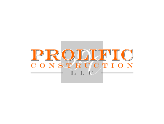Prolific Construction LLC logo design by salis17
