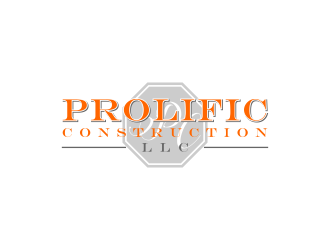 Prolific Construction LLC logo design by salis17