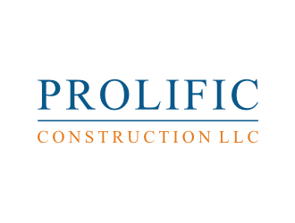 Prolific Construction LLC logo design by sabyan