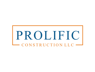 Prolific Construction LLC logo design by sabyan