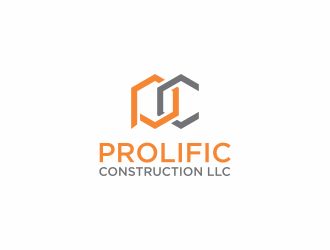 Prolific Construction LLC logo design by hopee