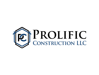 Prolific Construction LLC logo design by Girly