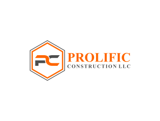 Prolific Construction LLC logo design by mukleyRx