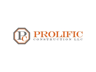 Prolific Construction LLC logo design by jonggol