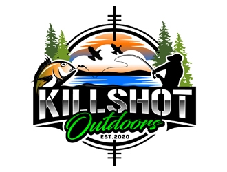 KillShot Outdoors logo design by DreamLogoDesign