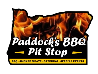 Paddock s BBQ Pitstop logo design by aura