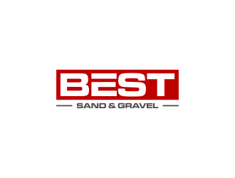 Best Sand & Gravel logo design by haidar