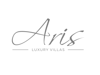 Aris Luxury Villas logo design by scolessi