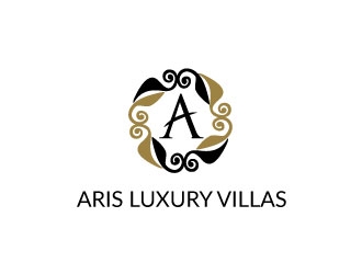 Aris Luxury Villas logo design by desynergy