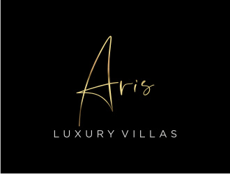 Aris Luxury Villas logo design by asyqh