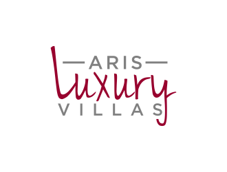 Aris Luxury Villas logo design by checx