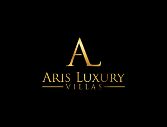 Aris Luxury Villas logo design by RIANW
