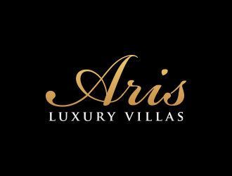 Aris Luxury Villas logo design by lexipej