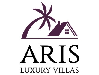 Aris Luxury Villas logo design by jetzu