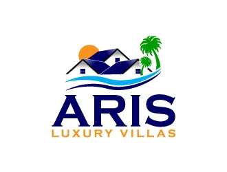Aris Luxury Villas logo design by karjen