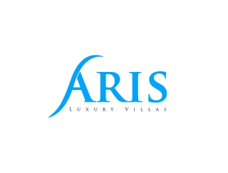 Aris Luxury Villas logo design by fortunato
