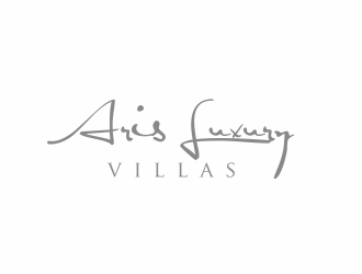Aris Luxury Villas logo design by serprimero