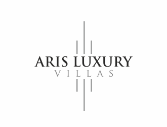 Aris Luxury Villas logo design by serprimero