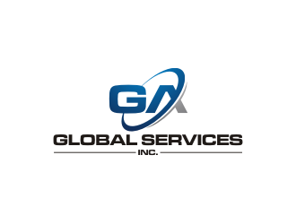 GA Global Services inc. logo design by R-art