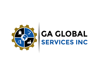GA Global Services inc. logo design by Girly