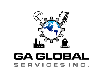 GA Global Services inc. logo design by savana