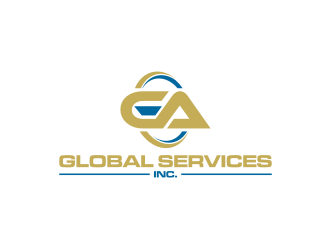 GA Global Services inc. logo design by rief