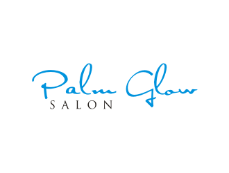Palm Glow Salon logo design by amsol