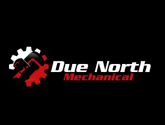 Due North Mechanical  logo design by AamirKhan