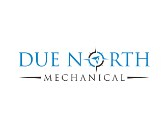 Due North Mechanical  logo design by amsol